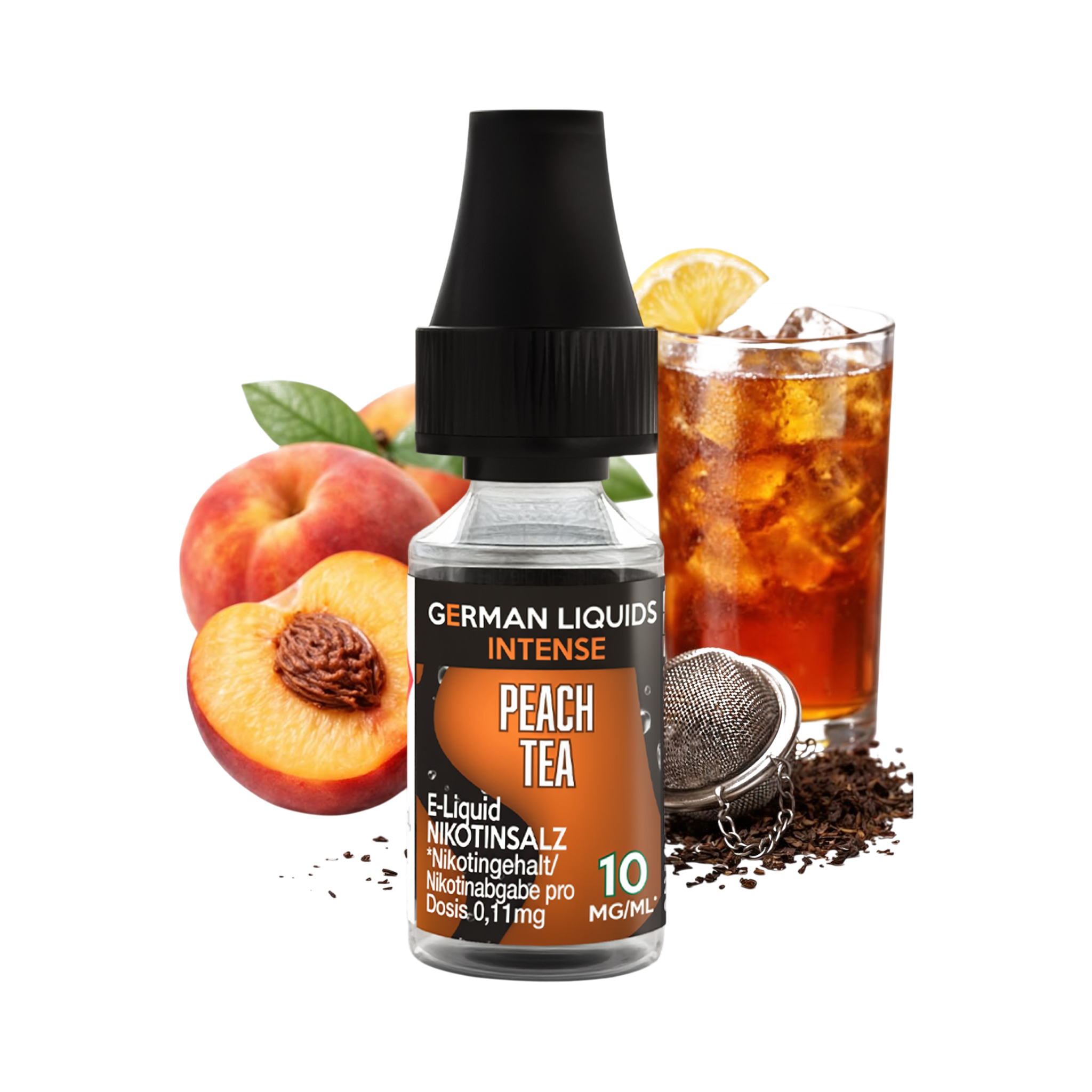 German Liquids Intense - Peach Tea